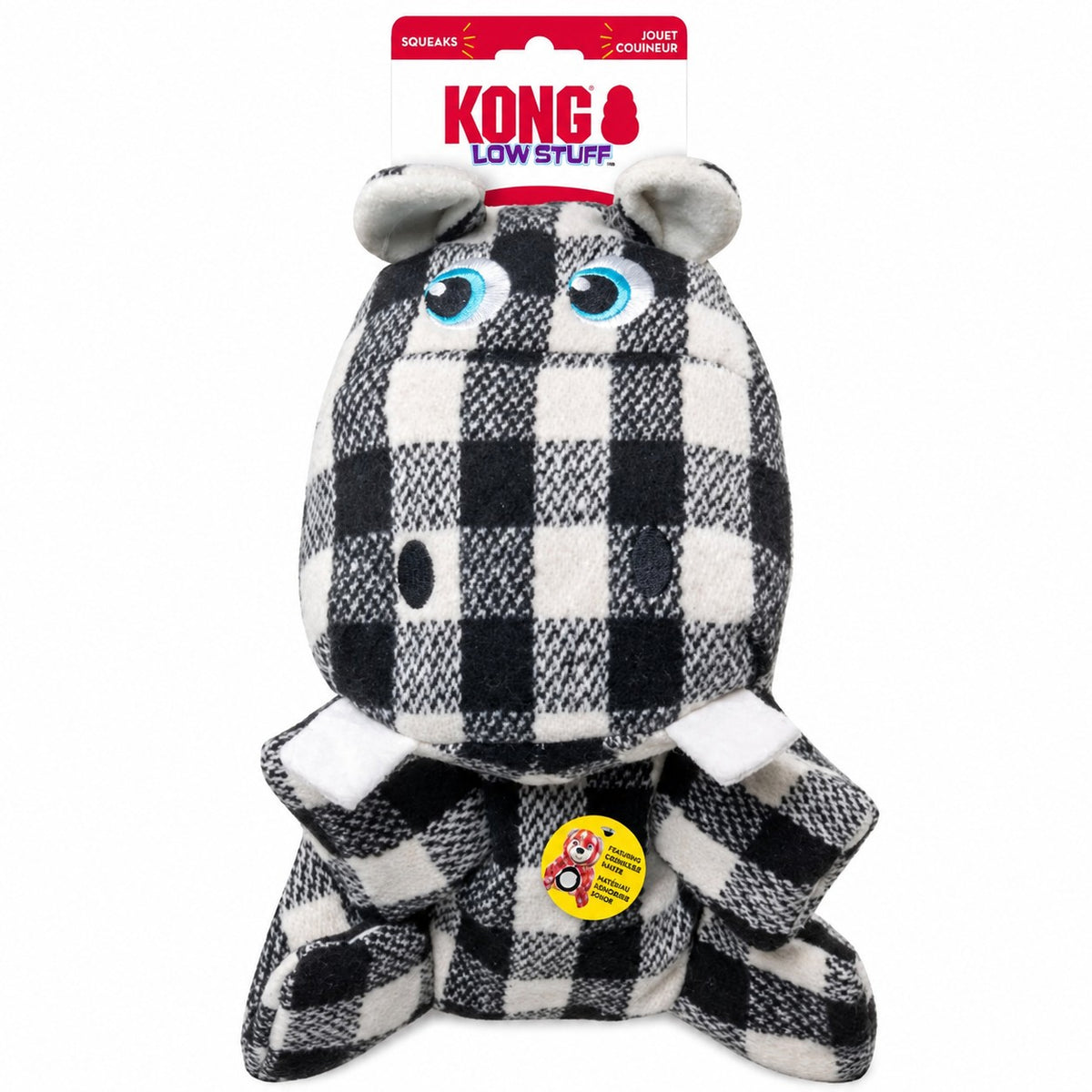 Kong Low Stuff Flanimalz Hippo