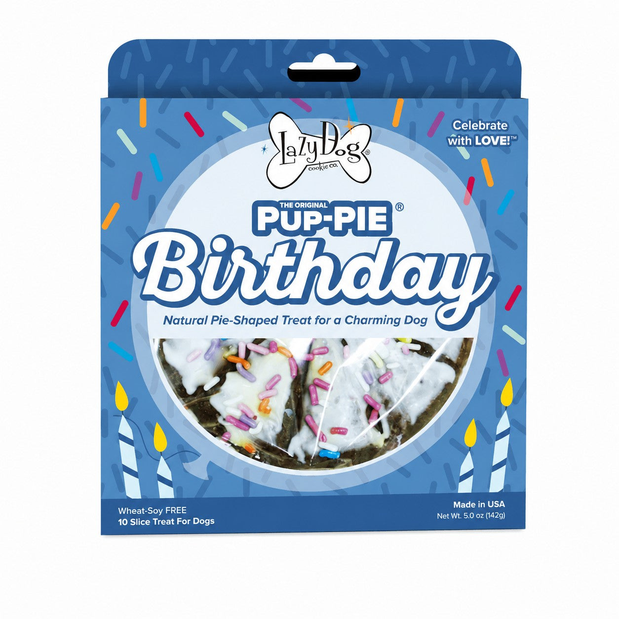 Lazy Dog Birthday Boy Pup Pie
