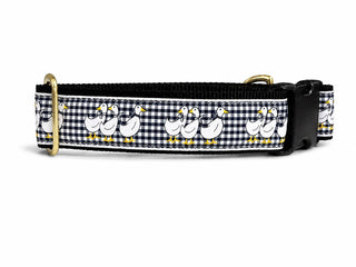 Mackenzie Collar Goose on Black Checker
