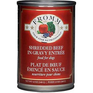 Fromm Four Star Shredded Beef in Gravy Entrée