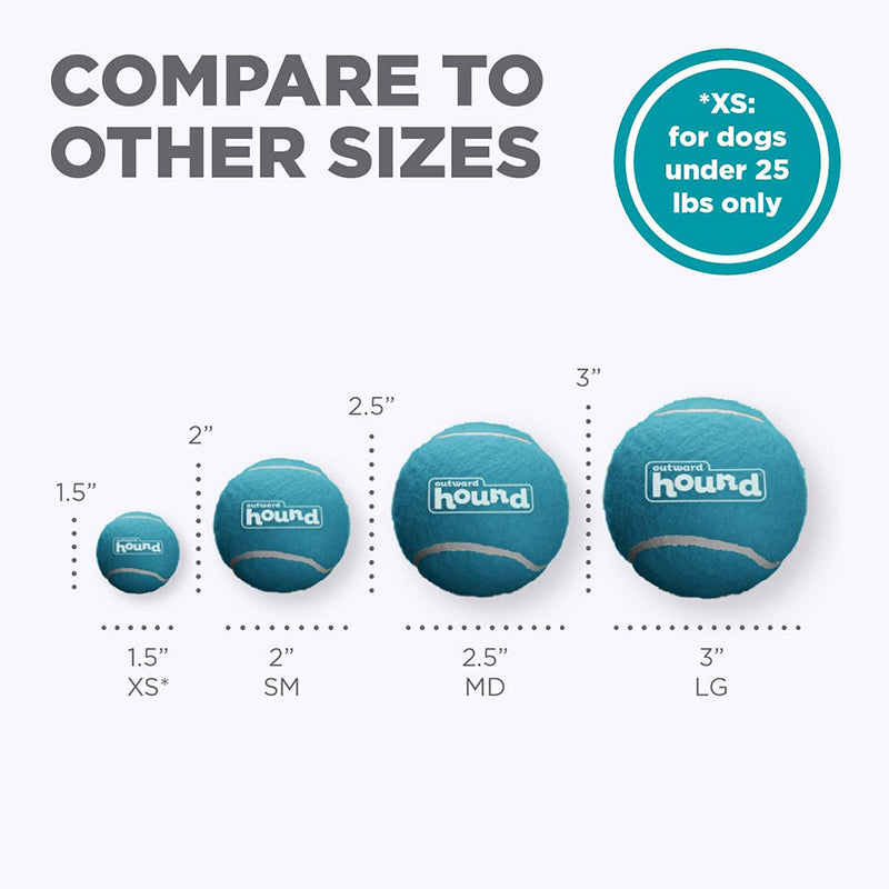 Outward Hound Squeaker Ballz Medium Single 2.5 inch