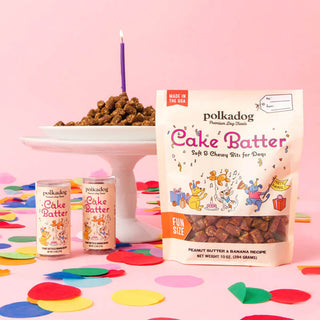 Polka Dog Cake Batter Nuggets