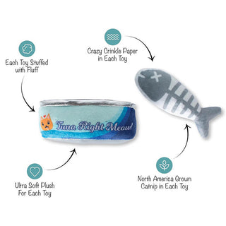 Fringe Studio  Tuna Right Meows Cat Toy Set