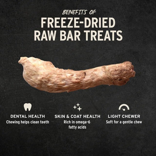 Vital Essentials Raw Bar Freeze-Dried Chicken Necks