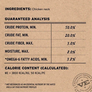 Vital Essentials Raw Bar Freeze-Dried Chicken Necks