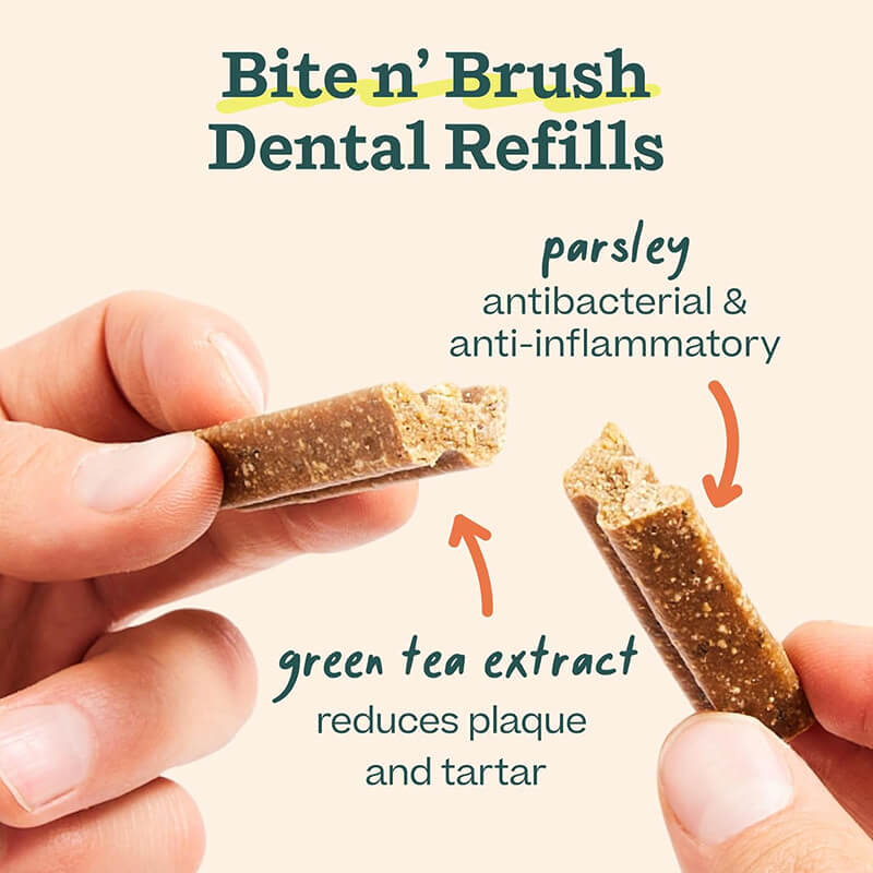 Woof Bite N' Brush Dental Refills