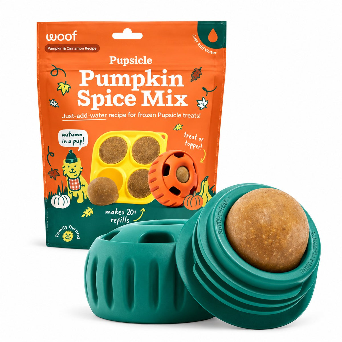 Woof Pumpkin Spice Pupsicle Mix