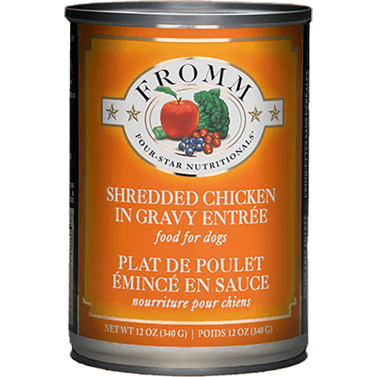 Fromm Four Star Shredded Chicken in Gravy Entrée