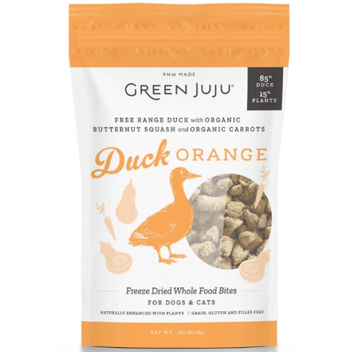 Green Juju Whole Food Bites Duck Orange