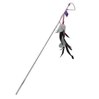 Purrfect Cat Toy Feather Cat Wand