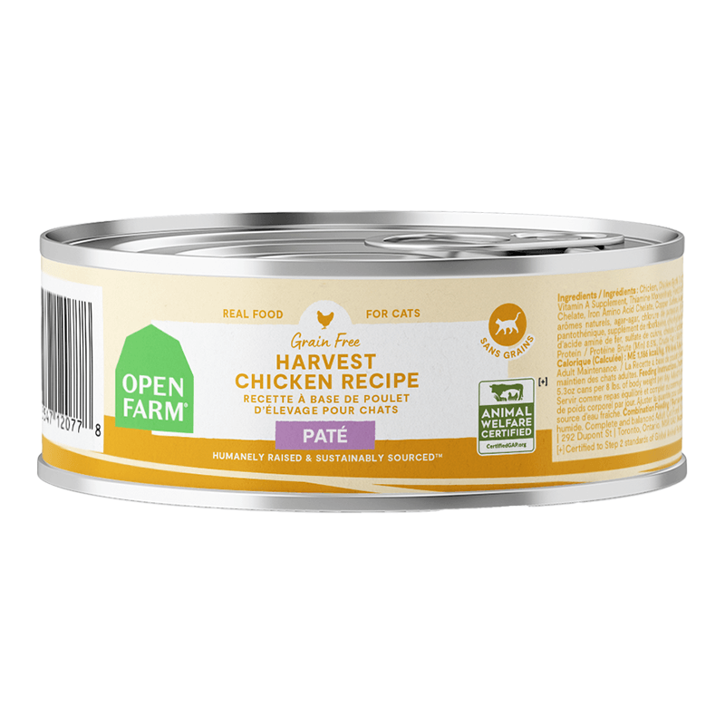 Open Farm Cat Pate Harvest Chicken