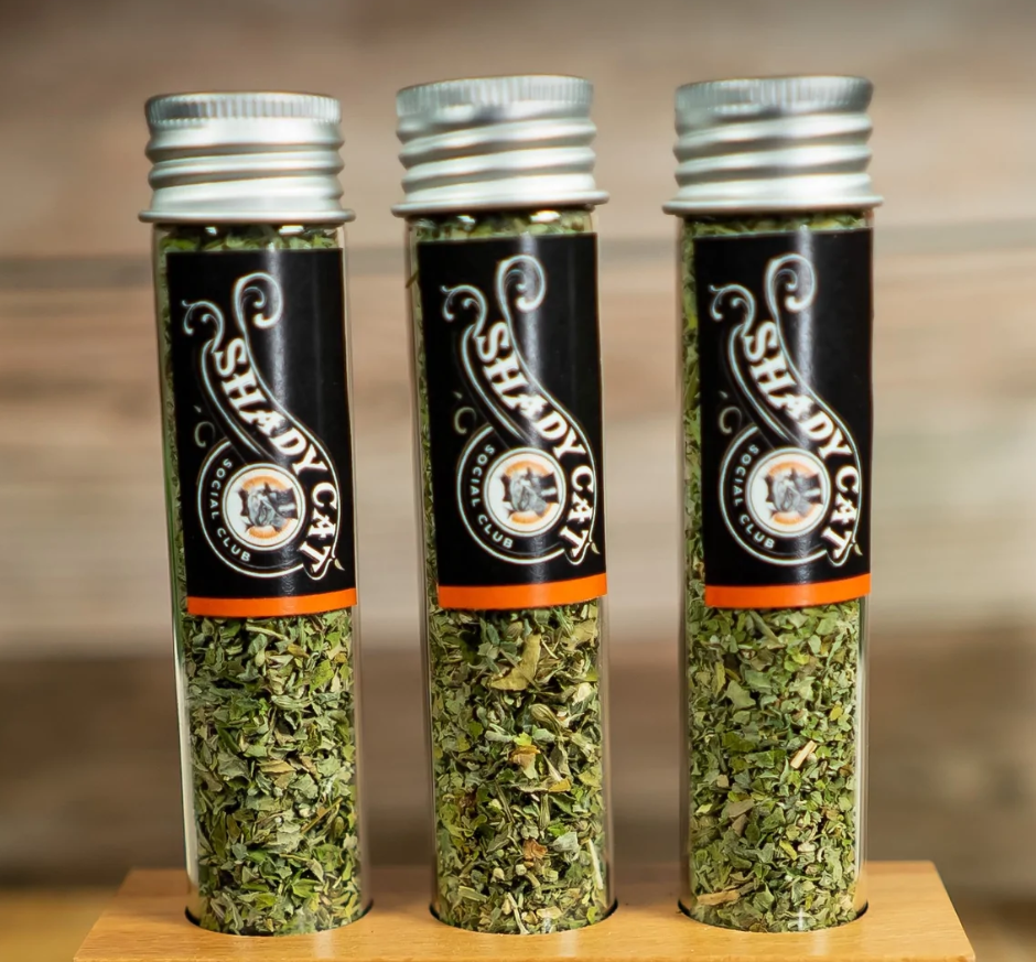 Shady Cat Social Club Fine Grind Cat Nip Tube