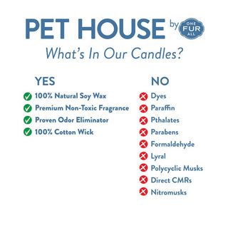 One Fur All Pet House Candle - Pink Sugar