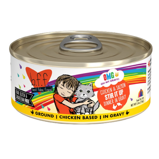 Weruva BFF OMG  Chicken & Salmon Stir it Up