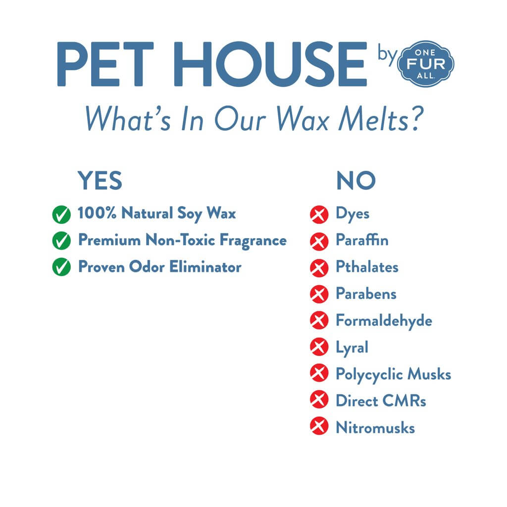 One Fur All Pet House Wax Melt - Pumpkin Spice