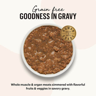 Honest Kitchen Minced Turkey in Bone Broth Gravy