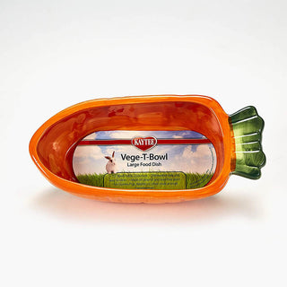 Kaytee Vege-T-Bowl Carrot Food Dish