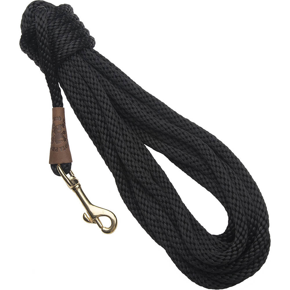 Mendota Long Snap Leash black
