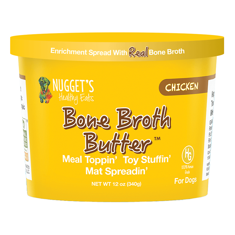 Nugget's Healthy Eats Chicken Bone Broth Butter