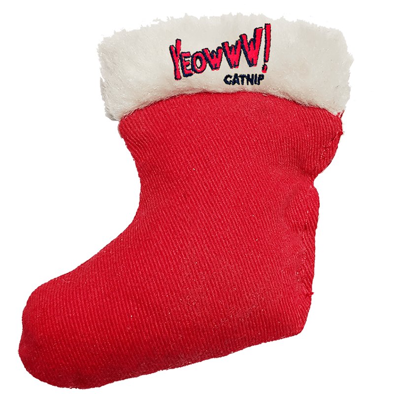 Yeowww  Catnip Holiday Stocking
